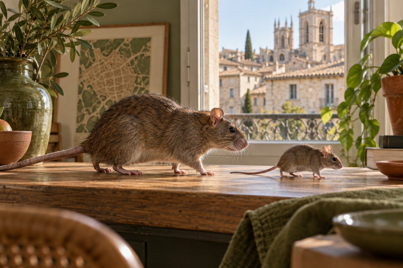 Rat ou souris : reconnaître l'espèce et adapter le traitement